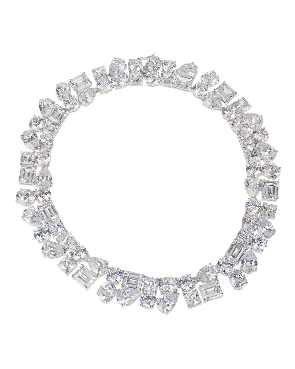 Cubic Zirconia Maharaja Necklace